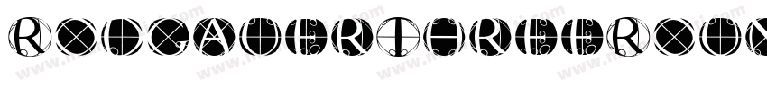 RodgauerThreeRounded Medium字体转换